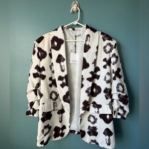 La Monelle Black and White Blazer, medium